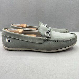 Riomar The Algarve Waterman Mens Size 10.5 Loafers Jade Spanish Leather